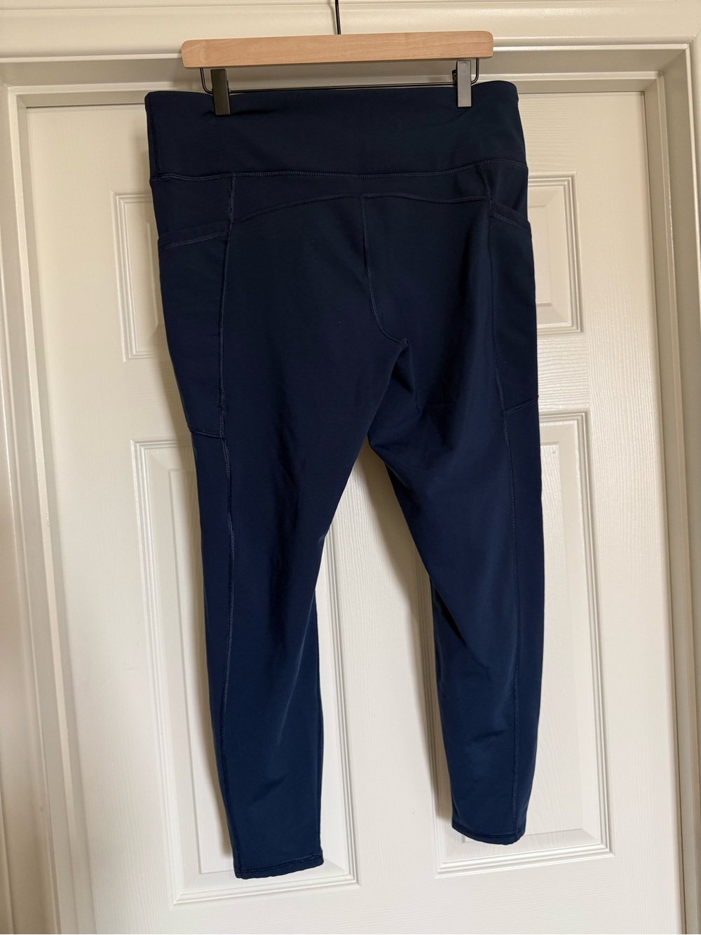 NWOT Member’s Mark Extra Warm High Rise Leggings XL Black Navy 2 Pair Bundle - Picture 9 of 12